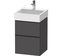 Duravit D-Neo Meuble sous-vasque, 2 tiroirs, DE43700BD490000, DE437004949