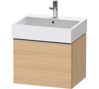 Duravit D-Neo bâti-support lavabo suspendu, 584x440x442mm, 1 tiroir, avec poignée acier inox brossé, DE4271070300000, Couleur: Décor chêne naturel mat