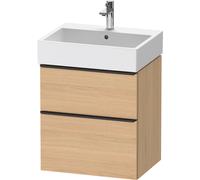 Duravit D-Neo Meuble sous-vasque, 2 tiroirs, DE43710BD300000, DE437103030