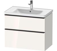 Duravit D-Neo Meuble sous-vasque, 2 tiroirs, DE43550BD220000, DE435502222