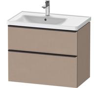 Duravit D-Neo Meuble sous-vasque, 2 tiroirs, DE43570BD750000, DE435707575