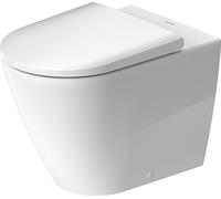 Duravit D-Neo WC suspendu, à faible débit, sans rebord, dos au mur, 370x650 mm, 200309, Coloris: Blanc - 2003090000