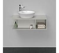 Duravit Meuble D-Neo DE491800707 80 x 48 cm, Betongrau Matt , mural, 2000 compartiment, 2000 plaque de console