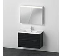 Duravit D-Neo - Möbel-Set wandhängend 480x1000x2000mm eiche schwarz