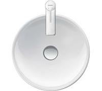 Duravit D-Neo 2371400070 40x40 cm, sans trop-plein, sans plage de robinetterie, blanc