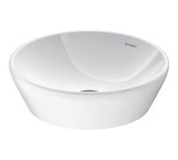 Duravit D-Neo lavabo à poser 12,5x40cm sans trou de robinetterie céramique Blanc 2371400070