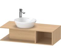 Duravit D-Neo meuble sous-vasque DE491903030 100 x 48 cm, chêne naturel, 2000 , compartiment 2000 console match1