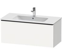 Duravit D-Neo, meuble sous-lavabo mural, largeur 1010 x profondeur 462mm, 1x coulissant, avec poignée, DE426301818, Couleur: Décor blanc mat