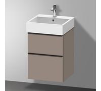 Duravit D-Neo Meuble sous-vasque, 2 tiroirs, DE43700BD430000, DE437004343