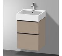 Duravit D-Neo Meuble sous-vasque, 2 tiroirs, DE43700BD750000, DE437007575