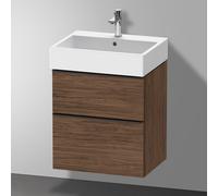 Duravit D-Neo Meuble sous-vasque, 2 tiroirs, DE43710BD210000, DE437102121