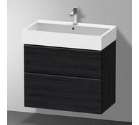 Duravit D-Neo Meuble sous-vasque, 2 tiroirs, DE43730BD160000, DE437301616
