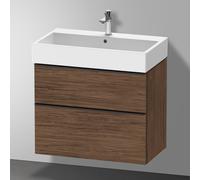 Duravit D-Neo Meuble sous-vasque, 2 tiroirs, DE43730BD210000, DE437302121