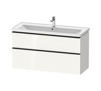 Duravit D-Neo Meuble sous-vasque, 2 tiroirs, DE43910BD220000, DE4391