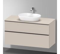 Duravit D-Neo Meuble sous-vasque, 2 tiroirs, DE49690BD910000, DE496909191