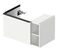 Duravit -vasque match1 D-Neo DE425801818 78,4 x 45,2 cm, Weiß Matt , 2000 , coulissant match2, élément étagère sur le côté