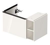 Duravit -vasque match1 D-Neo DE425802222 78,4 x 45,2 cm, Weiß Hochglanz , 2000 , coulissant match2, élément étagère sur le côté
