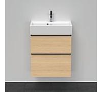 Duravit D-Neo meuble sous-vasque DE432903030 58,4 x 37,2 cm, chêne naturel, 2000 , tiroir 2000 coulissant match1