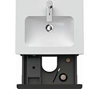 Duravit D-Neo meuble sous-vasque DE436004949 51 x 40,2 cm, Graphit Matt , 2000 , tiroir 2000 coulissant match2