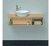Duravit D-Neo meuble sous-vasque DE491903030 100 x 48 cm, chêne naturel, 2000 , compartiment 2000 console match1