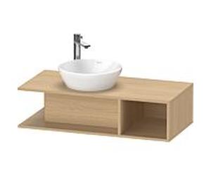 Duravit D-Neo meuble sous-vasque DE491903030 100 x 48 cm, chêne naturel, 2000 , compartiment 2000 console match1