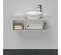Duravit Meuble sous-vasque D-Neo DE493800707 80 x 48 cm Betongrau Matt montage mural