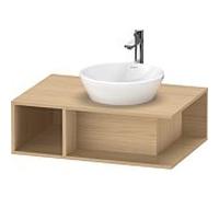 Duravit D-Neo meuble sous-vasque DE495803030 80 x 55 cm, chêne naturel, compartiment 2000 , console 2000 , montage mural