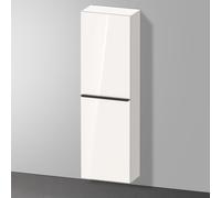 Duravit D-Neo Armoire mi-haute, ouverture de porte des deux côtés, 400x240x1320mm, poignée noir diamant, DE011801818, Couleur: Décor blanc mat