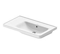 Duravit Meuble-vasque D-Neo 2370800060 80 x 48 cm asymétrique vasque à droite sans trou pour robinet