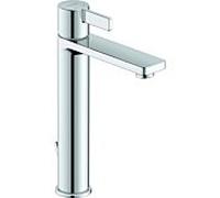 Duravit Mitigeur lavabo D-Neo DE1030001010, saillie 139 mm, avec tirette et vidage, chromé