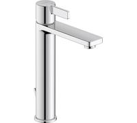 Duravit D-Neo mitigeur monocommande de lavabo L, saillie 139 mm, avec jeu de drains, DE10300010, DE1030001010