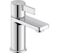 Duravit D-Neo mitigeur monocommande de lavabo S FreshStart, en position médiane eau froide, saillie 94 mm, sans jeu de drains, DE1011002010