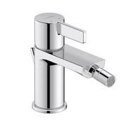 Duravit Raccord de bidet D-Neo DE2400001010, tirette, garniture de vidange, saillie 125 mm, chromé