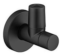 Duravit d'angle design match0 UV1690000646 avec rosace, noir mat