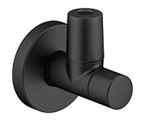 Duravit d'angle design match0 UV1690000646 avec rosace, noir mat