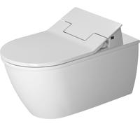 DURAVIT Darling New - Cuvette suspendue à fond creux with rim blanc avec WonderGliss