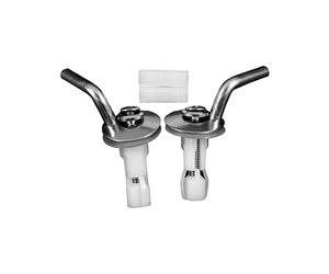 Duravit Darling New Jeu de charnières d’abattant WC, 0061611000,