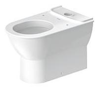 Duravit Darling New Stand WC à fond creux 21380900001 blanc , Wondergliss, combinaison