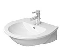 Duravit Darling Nouveau lavabo 2621550000 avec trou pour robinetterie, avec trop-plein, blanc