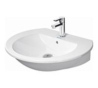 Duravit Darling Nouveau lavabo 2621650000 avec trou pour robinetterie, avec trop-plein, blanc