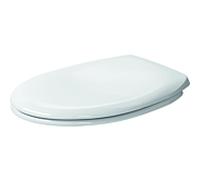 Duravit Darling WC siège 0064204700 pergamon, Inox charnières