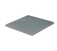Duravit de douche carré 720167180000000 100 x 100 x 5 cm, gris béton