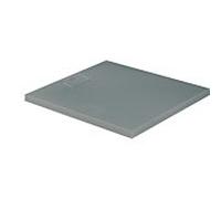 Duravit de douche rectangulaire 720166180000000 100 x 90 x 5 cm, gris béton