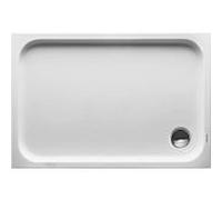 Duravit de douche rectangulaire D-Code version encastrable 720097000000001 1100 x 750 mm, blanc avec antidérapant