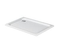 Duravit Receveur de douche D-Code 1200×800 mm rectangulaire à encastrer Blanc
