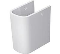 Duravit demi-colonne 0858430000 17,5x28cm, blanc