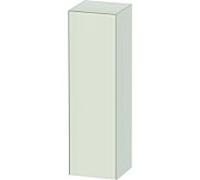 Duravit demi-hauteur Tulip blanc WT1332L3939 40 x 36 cm, Nordic white silk 2000 , porte match1 à gauche, 3 étagères en verre