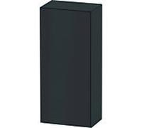 Duravit demi-hauteur tulipe blanche WT1322L5858 40 x 24 cm, Graphit 2000 , porte match2 à gauche, 2 étagères en verre