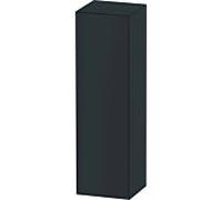 Duravit demi-hauteur tulipe blanche WT1332L5858 40 x 36 cm, Graphit 2000 , porte match2 à gauche, 3 étagères en verre