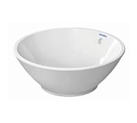 Duravit Design Classics Aufsatzbecken Bacino 03254200001 avec trop-plein, Ø 42 cm, Weiß Hochglanz , wondergliss